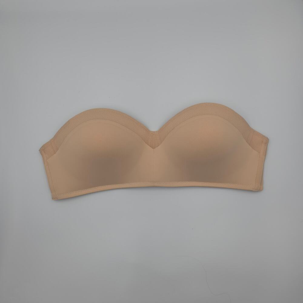 Lively Women's The No-wire Strapless Bra in Beige Size 34C